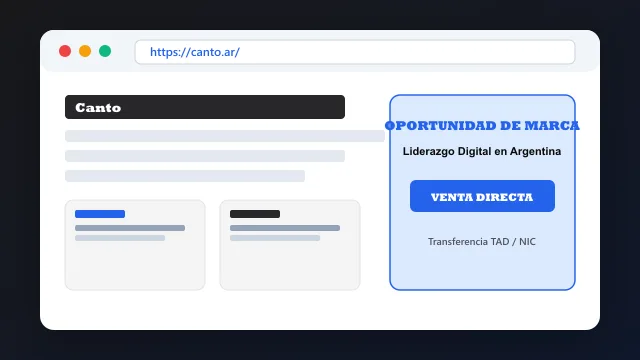 Modelo de aplicación comercial y proyectos digitales para canto.ar